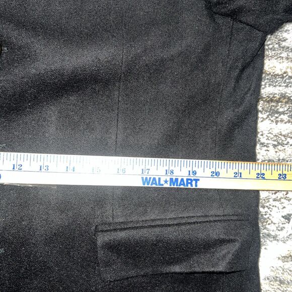 Ralph Lauren Camel Hair Coat 44R Black Jacket Blazer Sports Coat Preppy Classic - Picture 15 of 16